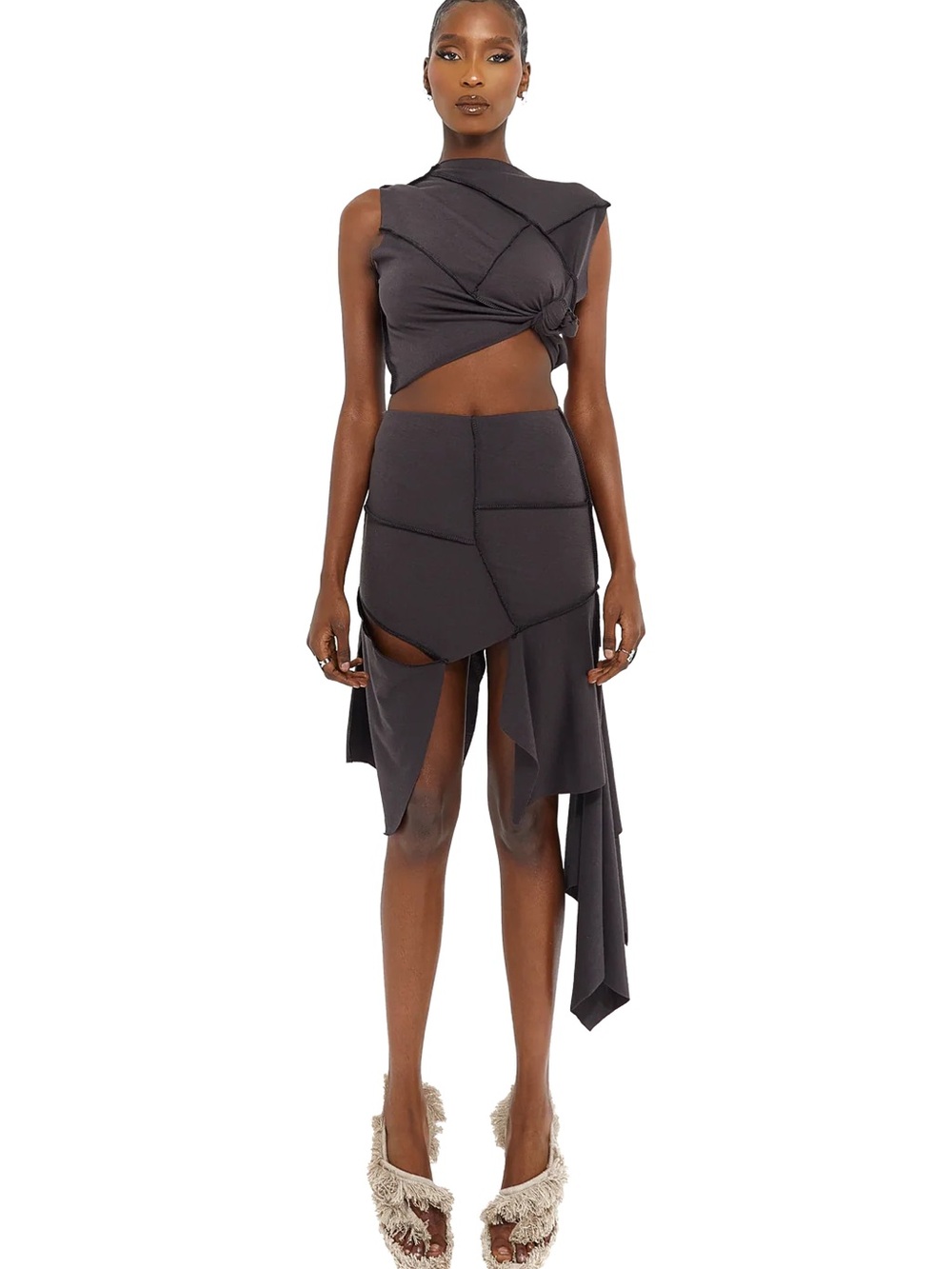 COUCOO "Upsala" Set in Java - Sculptural Statement Matching Set